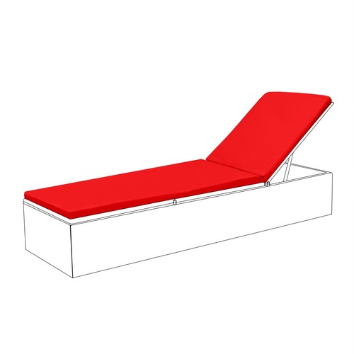 Red outdoor rattan - outdoor,
