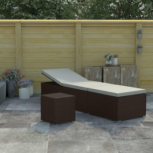 Vidaxl sun lounger with - sun,