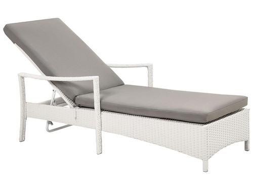 Sun lounger with cushion - sun,