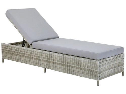 Sun lounger with - with, pe