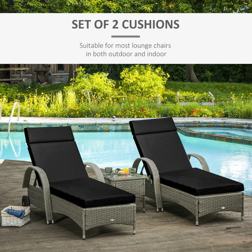 Sun lounger cushions - 2,