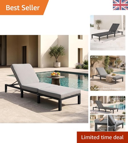 Barcelona rattan sun - rattan, lounger