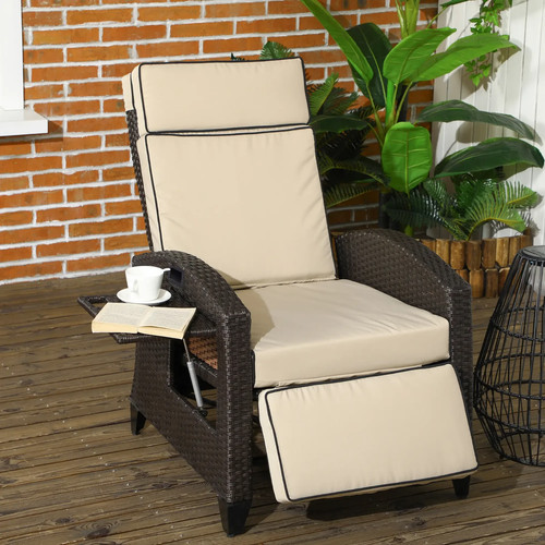 Garden recliner armchair - recliner,