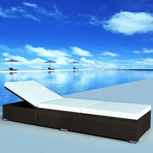 Vidaxl sun lounger - lounger, with