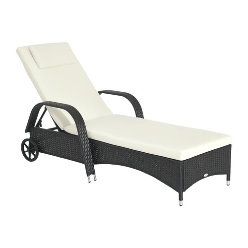 Outsunny adjustable wicker - outsunny,